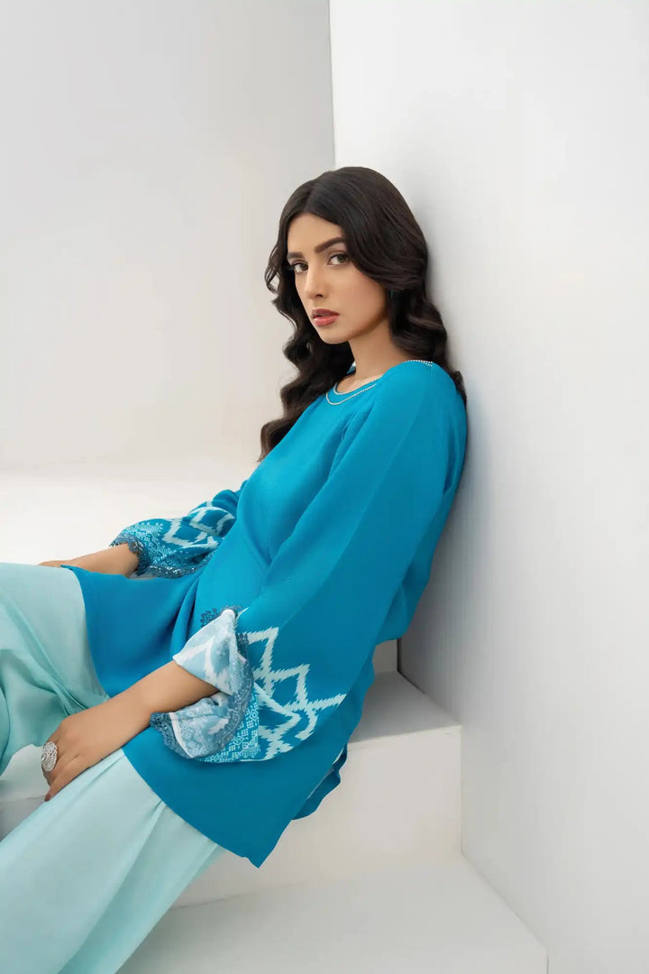 Arisa Tropical Embroidered Stitched 2PC / 3PC - Rabiya Hassan