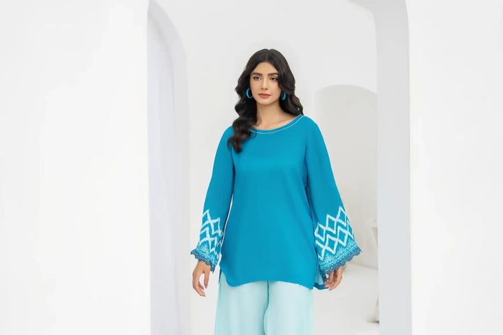 Arisa Tropical Embroidered Stitched 2PC / 3PC - Rabiya Hassan