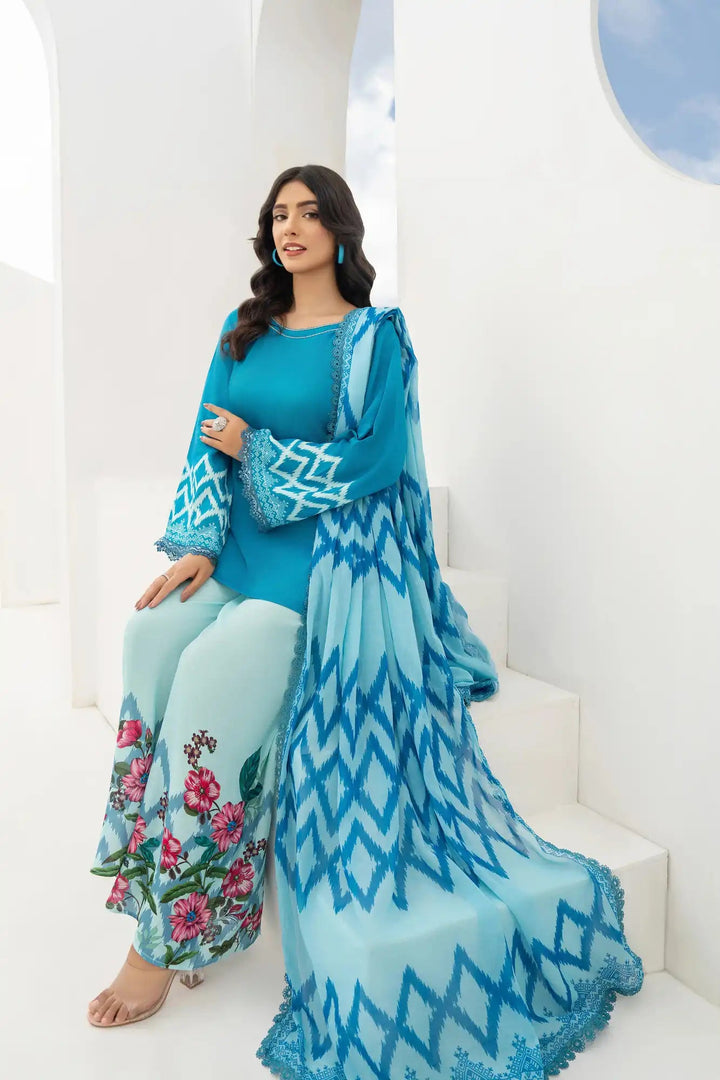 Arisa Tropical Embroidered Stitched 2PC / 3PC - Rabiya Hassan