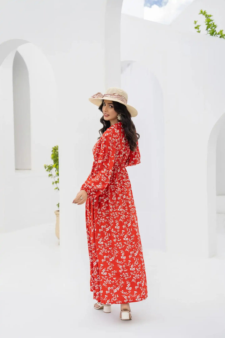 Audace Arabic Lawn Printed Stitched 1PC - Rabiya Hassan