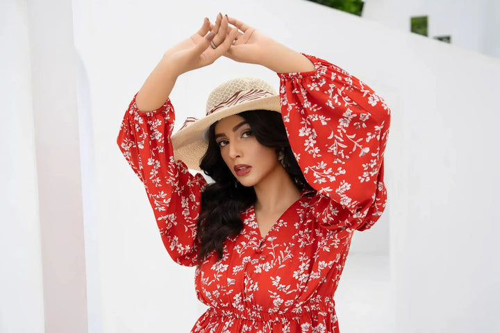 Audace Arabic Lawn Printed Stitched 1PC - Rabiya Hassan