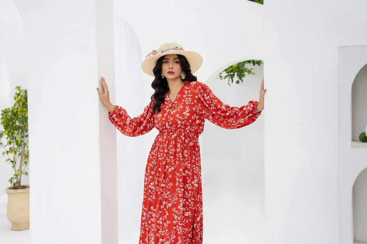 Audace Arabic Lawn Printed Stitched 1PC - Rabiya Hassan