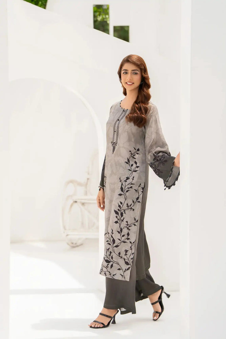 Fermosa Cotton Silk Ombre Stitched 2PC / 3PC - Rabiya Hassan