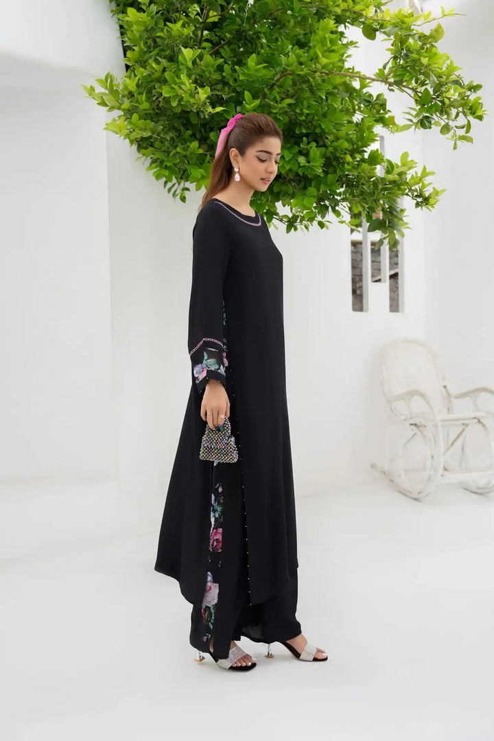 Kadan Cotton Silk Printed Stitched 2PC - Rabiya Hassan