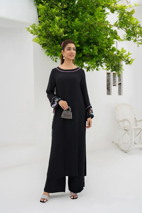 Kadan Cotton Silk Printed Stitched 2PC - Rabiya Hassan