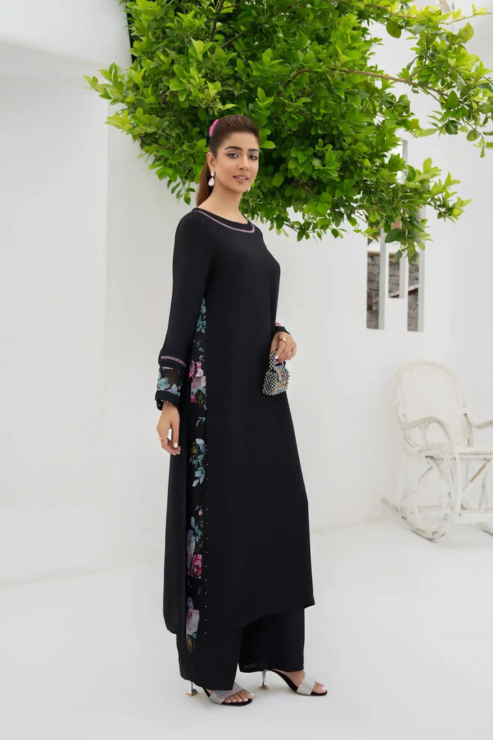 Kadan Cotton Silk Printed Stitched 2PC - Rabiya Hassan