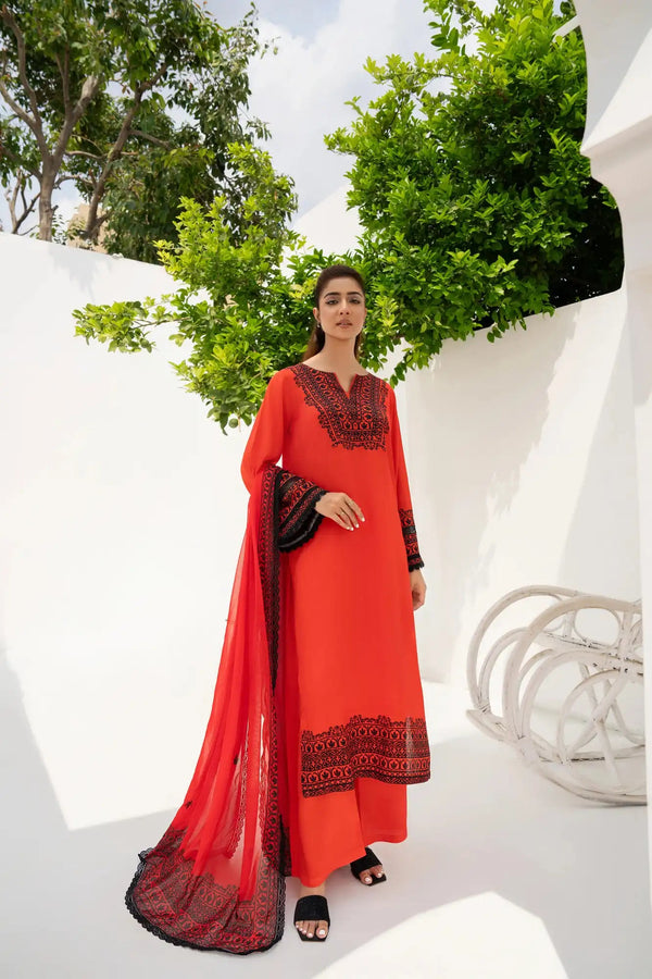 Osan Cotton Silk Printed Stitched 2PC / 3PC - Rabiya Hassan