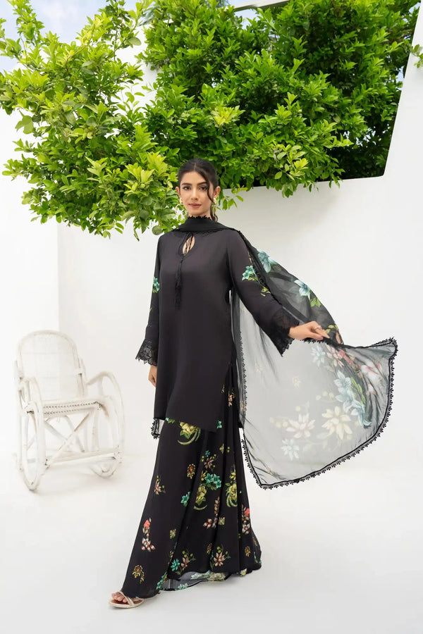 Rumaisa Cotton Silk Printed Stitched 2PC / 3PC - Rabiya Hassan