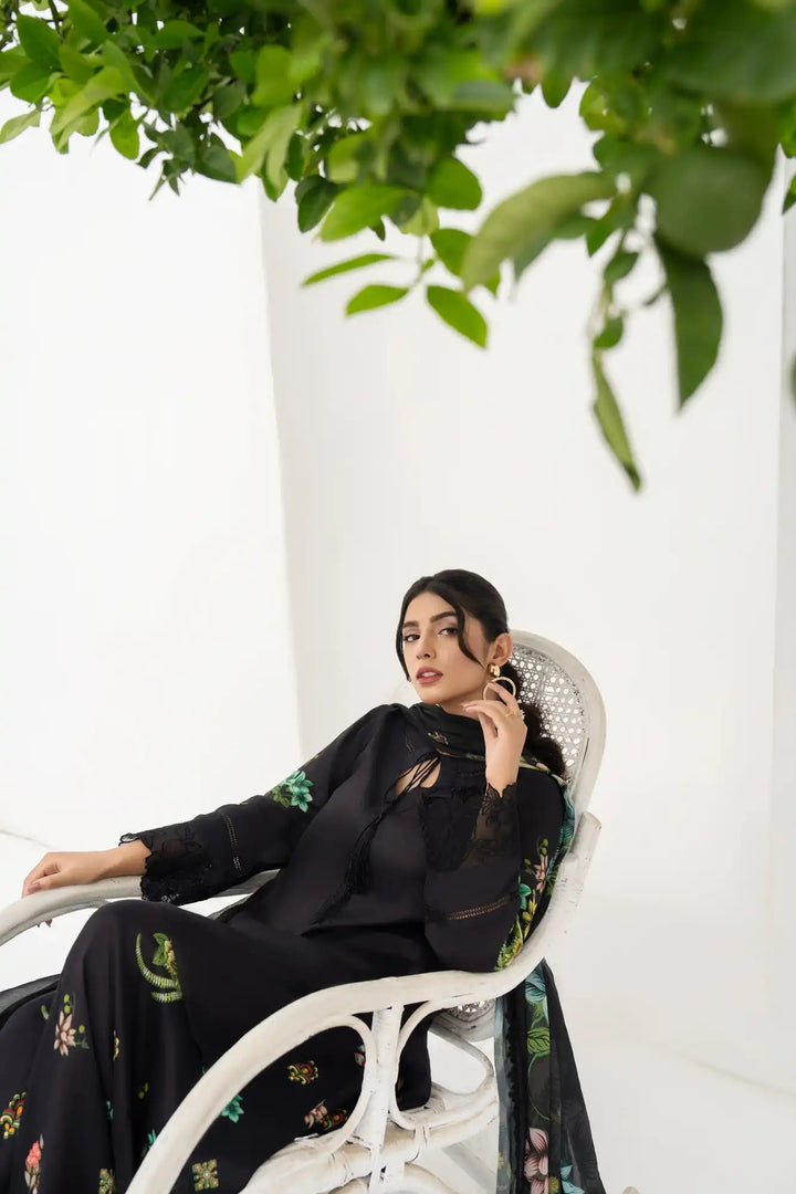 Rumaisa Cotton Silk Printed Stitched 2PC / 3PC - Rabiya Hassan